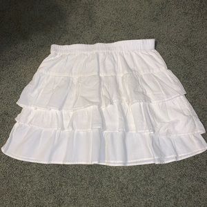 White Layered Skirt